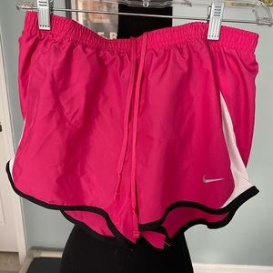Pink Nike shorts